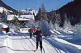 Langlaufen, Skifahren, Rodeln,  in Antholz nahe Kronplatz